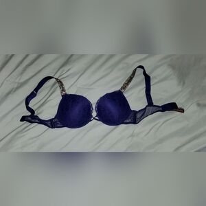 34A Navy Bombshell Push Up Victoria Secret Bra